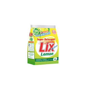 Lessive en poudre Lix Extra Citron, détergent blanchissant pour vêtements, haute mousse, super blanc, antibactérien - Product Image 6