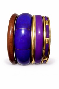 Handmade Resin Metal And Wood <b>Bangle</b> <b>Bracelet</b> With Natural Grain Elegant Fashion Jewelry Accessory - Product Image 2