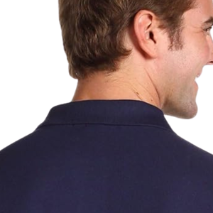 Classic Mens Navy Blue Polo <b>Shirt</b> Short Sleeve Solid Casual <b>Collar</b> <b>T</b> <b>Shirt</b> Premium Cotton Blend Top for Men Everyday Wear - Product Image 5