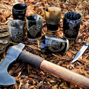 Vasos de chupito de cuerno natural de calidad estándar, vasos para vodka, vasos para tequila, vasos para vino tinto, mini vasos, precio de fábrica en India - Product Image 6