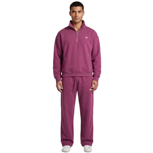 Wholesale Two Piece <b>Plain</b> <b>Sweatshirt</b> and Joggers for Retailers Premium Cotton Fleece Breathable Hoodies Heavyweight Sportswear - Product Image 1