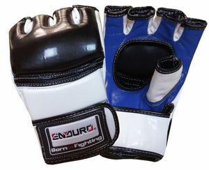 ถุงมือ MMA หนังแท้คุณภาพสูง ราคาส่งถูก ผลิตตามสั่ง สำหรับทุกเพศ สายรัดข้อมือแบบปรับได้ ครึ่งนิ้ว - Product Image 4