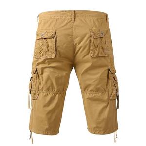 Shorts de travail cargo pour hommes OEM, 100 % polyester, maille unie, imperméables, respirants, personnalisables – Offre Spéciale - Product Image 5