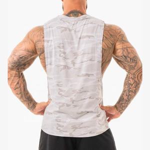 Ropa deportiva de algodón sin mangas de talla grande para hombre, camisetas sin mangas para entrenamiento, gimnasio, camisetas para hombre - Product Image 3