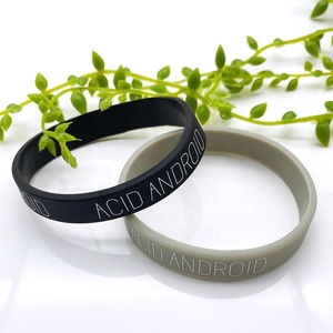 Pulsera de goma personalizada de alta calidad Pulsera de silicona Pulsera - Product Image 6