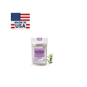 Aromasong Int. Poudre de bain bio à l'huile d'arbre à thé et au sel brut de la Mer Morte, modèle USA 262 - Product Image 1