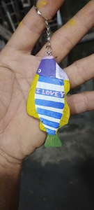 High Quality Wooden Fish Sculpture Vietnam Handmade Natural Eco-Friendly Wood Fish Decor Export Supplier - Product Image 6