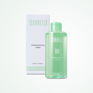 Soins de la peau coréens K-Beauty Inabello Hydra Quick Cica Toner 200ml Fabriqué en Corée Unisexe Offres éclair produits pour filles - Product Image 5