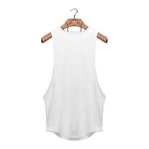 Custom Quick Dry Tank Tops Wholesale OEM Manufacturer Supplier Polyester Sleeveless <b>Vest</b> Private Label Bulk Production - Product Image 4