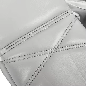 Gants de boxe professionnels de haute qualité 2026 avec logo personnalisé, fermeture à lacets repliables, en PU, pour entraînement MMA et Sanda, faible MOQ - Product Image 5