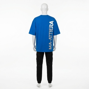<b>Mens</b> <b>Blue</b> Oversized T Shirt Apparel T Shirt For <b>Men</b> <b>Mens</b> T Shirts Shirts For <b>Men</b> Hot Supplier Wholesale Low Price Shirt - Product Image 2