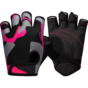 Lightweight Leather Fitness <b>Gloves</b> for <b>Weight</b> Lifting Cycling <b>Training</b> Fitness Breathable Comfortable with Wrist Wrap - Product Image 5