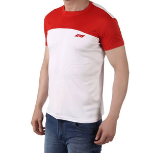 T-shirt décontracté pour homme, couleur unie, coupe classique, imprimé, 100% coton, léger, lavé, idéal pour l'été - Product Image 1