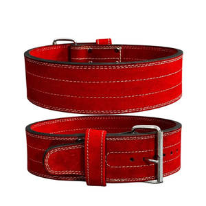 Cinturón Profesional de Powerlifting de 10 mm con Una Sola Hebilla, Soporte para Peso Muerto y Levantamiento de Pesas, Cinturón de Gimnasio de Cuero Vacuno Resistente - Product Image 6