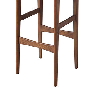 Modern <b>Wooden</b> <b>Bar</b> Stool with Minimalist Design Durable Solid Wood Frame for Home <b>Bar</b> and Commercial Use - Product Image 2