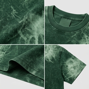 Camiseta de Algodón con Lavado Ácido para Hombre, Estilo Casual y Holgado, Ropa Urbana de Primera Calidad, Camiseta Personalizada con Lavado Ácido, Estilo Vintage - Product Image 5