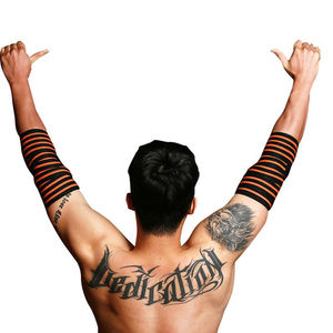 Manchons de compression en néoprène personnalisés avec logo, unisexes, robustes, pour la musculation et l'entraînement en salle de sport - Product Image 6