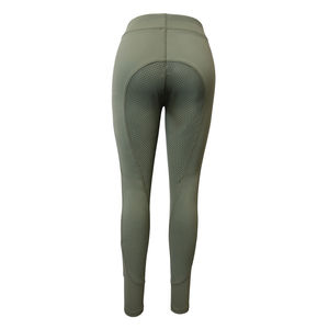 Ensemble de leggings de yoga pour femmes en gros – Spandex/Nylon de haute qualité, motif uni, taille haute, longueur intégrale, sans couture, vêtements de sport - Product Image 3
