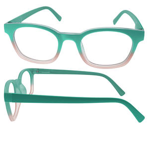 Nouvelles montures de lunettes carrées en plastique classiques et populaires pour hommes et femmes, vente en gros - Product Image 5