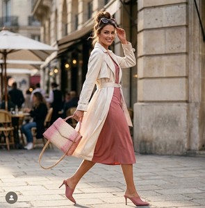 Bolso de Mano de Cuero Genuino para Mujer, Estilo Vintage, con Grabado de Cocodrilo del Himalaya, de Lujo, con Asa Superior Desmontable y Portátil - Product Image 5