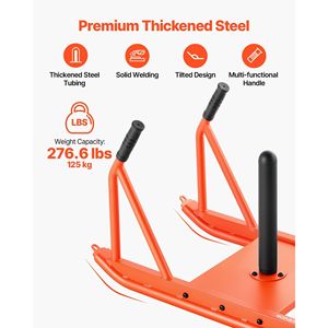 Slitta in Acciaio per Allenamento con Pesi, Attrezzatura Fitness a Carico Variabile che Migliora la Velocità nell'Esercizio Atletico - Product Image 2