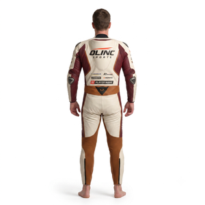 Traje de Motociclismo de Cuero Vacuno Tejido a Medida, Transpirable, con Protección CE, para Hombre, OEM, ODM, Marca Privada, Prenda Exterior de una Pieza - Product Image 2