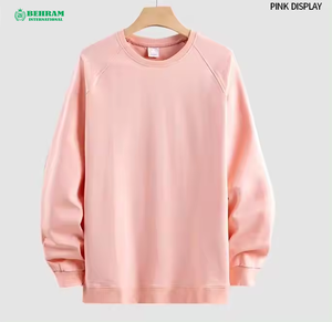 Sweat-shirt polaire uni à manches longues pour homme, style streetwear simple, personnalisable – Vente en gros de sweats et hoodies pour hommes - Product Image 6