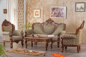 Luxury Solid Wood Hand Carved 5 sealer <b>Sofa</b> <b>Set</b> Traditional European Style - Product Image 3