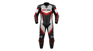 Traje de Carreras MotoCP de Cuero Genuino Premium de Una Pieza con Protectores y Joroba para Días de Pista - Product Image 1