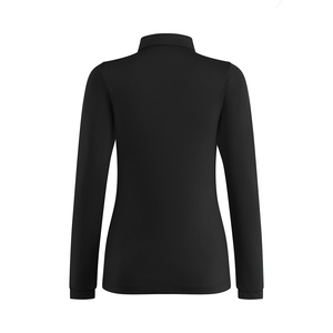 เสื้อซับในแขนยาวสำหรับผู้หญิงเข้ารูปป้องกันรังสียูวีผ้าซับเหงื่อระบายอากาศได้ดีและแห้งเร็ว OEM สั่งทำ - Product Image 4