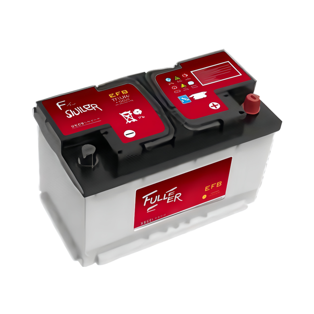 T7 LN4 58043 Low Self-discharge EFB Maintenance Free Automotive Battery FULLER 6-QTPE-75 12V 75Ah Lead Acid Car Battery