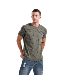 T-shirt pour homme en sublimation, 100% coton, mode estivale, haute qualité, léger, séchage rapide, écologique, coupe ample, manches courtes - Product Image 2