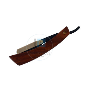 Stainless Steel Wood Handle Reusable Durable <b>Straight</b> Shaving <b>Razors</b> for Barber Shop Use-Wholesale OEM Service - Product Image 3