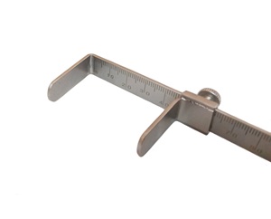 Jauge d'occlusion dentaire en acier inoxydable pour l'enregistrement de la mastication, l'alignement de la mâchoire et les procédures prothodontiques - Product Image 6