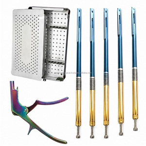 Juego de Rongeurs Rotatorios Interlaminares Kerrison de Calidad Premium para Cirugía de Columna Vertebral, Instrumentos Quirúrgicos Ortopédicos con Certificación CE/ISO - Product Image 6