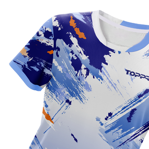 Camiseta estampada al aire libre de secado rápido personalizada de fábrica Jersey Tops activos - Product Image 5