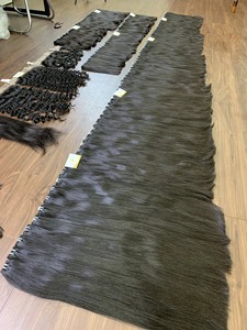 มัดผมดิบที่ยังไม่ผ่านกระบวนการ100% ตัวอย่างฟรีและจัดส่งฟรีสำหรับการสั่งซื้อครั้งใหญ่ผมดิบชิดกับหนังกำพร้า - Product Image 4