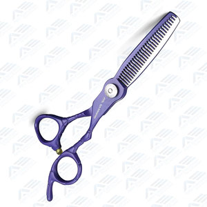 Tijeras de Peluquería Profesionales de 6 Pulgadas, Acero Japonés 440C, con Tijeras de Entresacar para un Corte de Precisión - Product Image 6