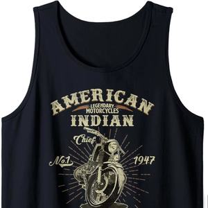 Camiseta sin mangas de algodón informal de moda para hombre, Camiseta cómoda y transpirable, Jersey de punto, bolsillo serigrafiado, 100% algodón - Product Image 6