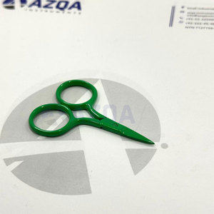 Tijeras de Bordado Mini de Acero Inoxidable con Recubrimiento Verde Fresco, Punta Fina para Recortar Hilo, Herramienta de Costura y Manualidades - Product Image 3