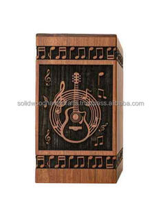 Urnas de cremación de madera para adultos Urnas de madera Urnas funerarias Tamaño personalizado Suministros funerarios - Product Image 3