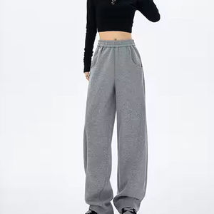Casual Wide Leg <b>Pants</b> for Women Soft Fabric High Waisted Relaxed Fit Palazzo Trousers with Comfortable Everyday Style - Product Image 1