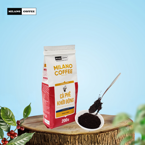 กาแฟโรบัสต้าเวียดนามบด 200 กรัม มิลาโน โคอิ ตง ดัก ลัก คั่วเข้ม รสชาติเข้มข้น ขมจัด รับผลิตแบบ OEM แบรนด์ส่วนตัว - Product Image 3