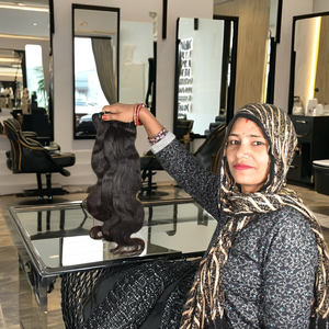 Bundles Bodywave non traités cuticule aligné indien brut vierge temple cheveux humains vendeur en gros pas de nœuds style vague naturelle - Product Image 3