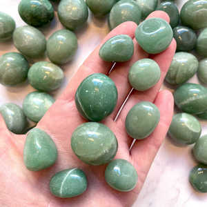 Piedras Pulimentadas de Aventurina Verde Premium, Cristal de Feng Shui, Reiki, Sanación, Equilibrio de Chakras, Meditación, Gema Tallada - Product Image 2