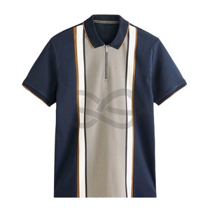 เสื้อโปโลของผู้ชายผ้าคอตตอนออร์แกนิก100% เสื้อโปโลแขนสั้นผ้าสีพื้นสำหรับฤดูร้อนออกแบบโลโก้ได้ตามต้องการ - Product Image 1