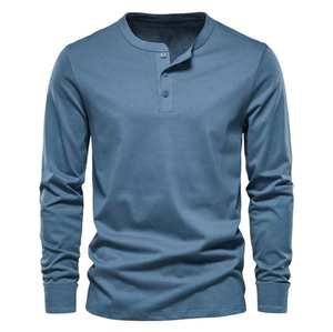 Camisas de Primavera para Hombre, Personalizadas con Logotipo, de Alta Calidad, para Exteriores, Corte Regular, Transpirables, Ecológicas, de Secado Rápido, Informales, de Lino/Algodón No Tejido - Product Image 1