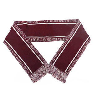 Ensemble Écharpe et Bonnet Tricotés Marron et Blanc Alabama A&M - Ensemble Cadeau Premium de Vêtements d'Hiver pour le Jour de Match HBCU - Tenue Universitaire - Product Image 5