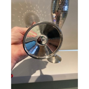 New Arrival Handmade Stainless Steel Champagne Flutes Set Of 2 Elegant Long Stem Wedding <b>Goblets</b> - Product Image 4