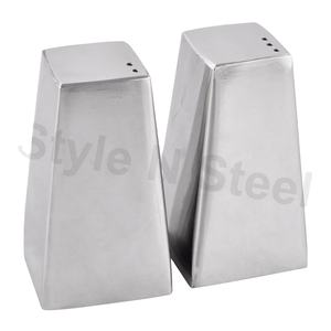 Sel papier sel n papier acier inoxydable assaisonnement bouteille épices shaker sel et poivre moulin ensemble au prix de gros - Product Image 1